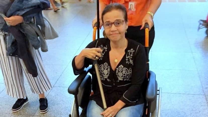 A atriz Claudia Rodrigues está internada e seu quadro é preocupante (Foto: Divulgação) A atriz Claudia Rodrigues está internada e seu quadro é preocupante (Foto: Divulgação)