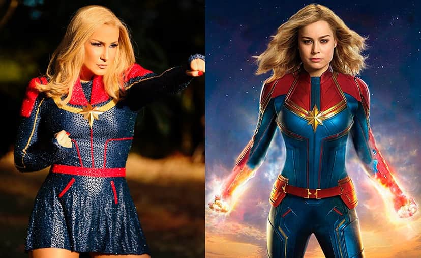 Claudia Leitte vira Capitã Marvel no primeiro dia de Carnaval de Salvador || Créditos: Divulgação Claudia Leitte vira Capitã Marvel no primeiro dia de Carnaval de Salvador || Créditos: Divulgação
