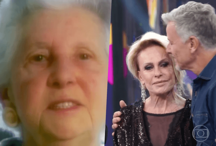 Mãe de Ana Maria em depoimento no Faustão na Globo em 1999 Mãe de Ana Maria em depoimento no Faustão na Globo em 1999