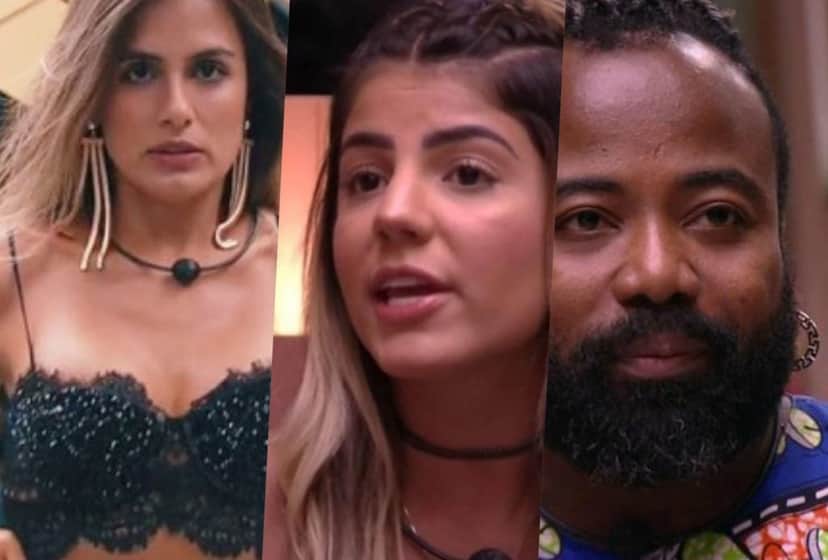 Carol Peixinho, Hariany e Rodrigo estão no paredão do BBB19 Carol Peixinho, Hariany e Rodrigo estão no paredão do BBB19
