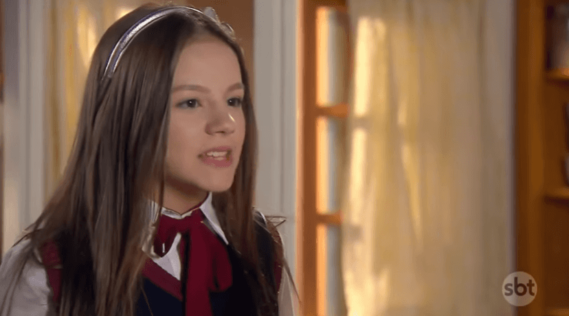 Filipa (Bella Fernandes) ameaça e cumpre promessa em As Aventuras de Poliana, novela do SBT Filipa (Bella Fernandes) ameaça e cumpre promessa em As Aventuras de Poliana, novela do SBT