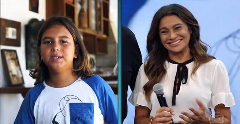 Inácio e Dira Paes no Faustão (Foto: Reprodução) Inácio e Dira Paes no Faustão (Foto: Reprodução)