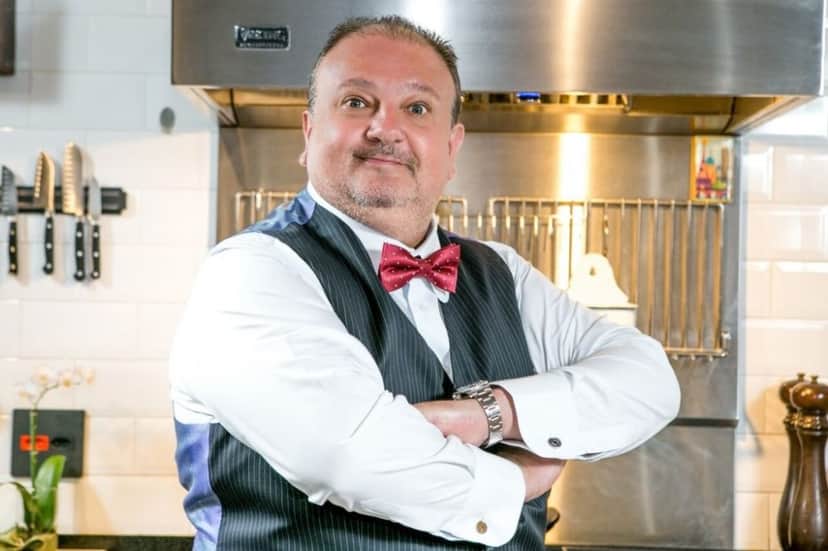 O chef francês Erick Jacquin O chef francês Erick Jacquin