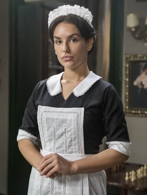 Kefera caracterizada em Espelho da Vida Kefera caracterizada em Espelho da Vida