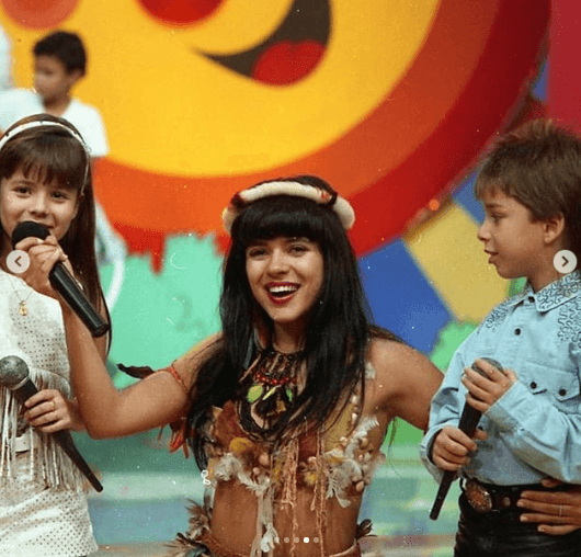 Mara Maravilha e Sandy e Júnior (Foto: Reprodução/ Instagram) Mara Maravilha e Sandy e Júnior (Foto: Reprodução/ Instagram)