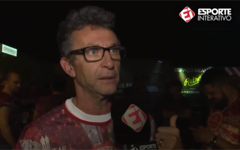 O craque Neto durante entrevista para o Esporte Interativo (Foto: Reprodução/Twitter) O craque Neto durante entrevista para o Esporte Interativo (Foto: Reprodução/Twitter)