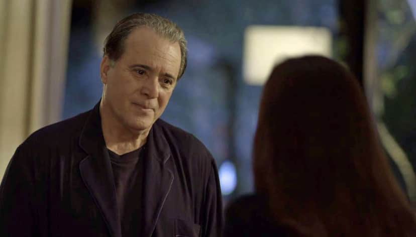 Olavo em cena da novela das 21h, O Sétimo Guardião (Foto: Reprodução) Olavo em cena da novela das 21h, O Sétimo Guardião (Foto: Reprodução)