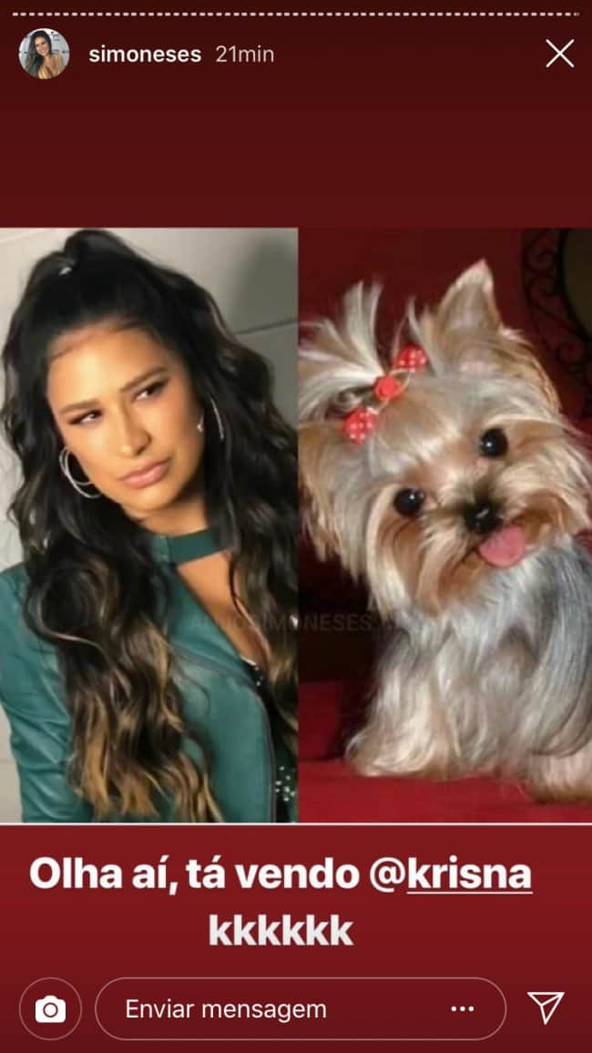 Cantora ainda fez piada com a situação (Foto: Reprodução/Instagram) Cantora ainda fez piada com a situação (Foto: Reprodução/Instagram)