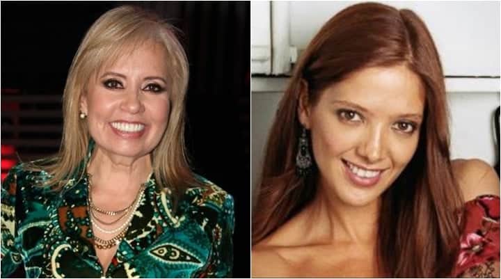 Produtora Carla Estrada tenta convencer Adela Noriega a voltar à TV. (Foto: Montagem/Reprodução) Produtora Carla Estrada tenta convencer Adela Noriega a voltar à TV. (Foto: Montagem/Reprodução)