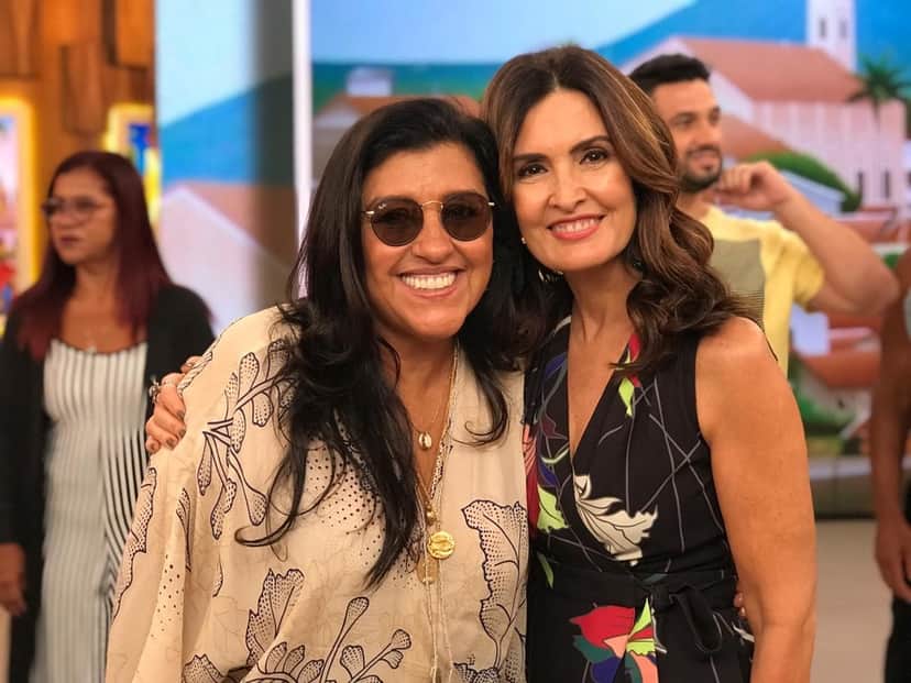 Regina Casé e Fátima Bernardes no Encontro (Foto: Divulgação) Regina Casé e Fátima Bernardes no Encontro (Foto: Divulgação)