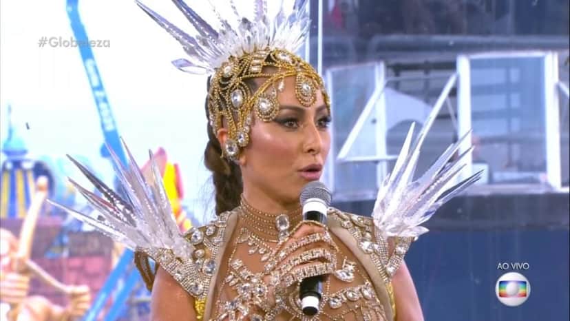Sabrina Sato no Carnaval Globeleza (Reprodução / TV Globo) Sabrina Sato no Carnaval Globeleza (Reprodução / TV Globo)