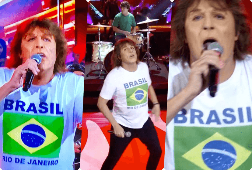 Wellington Muniz, o humorista Ceará, está no Show dos Famosos e fez o cover de Mick Jagger na Globo Wellington Muniz, o humorista Ceará, está no Show dos Famosos e fez o cover de Mick Jagger na Globo