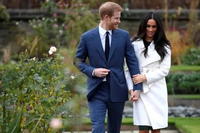 Harry e Meghan (Foto: Reprodução) Harry e Meghan (Foto: Reprodução)