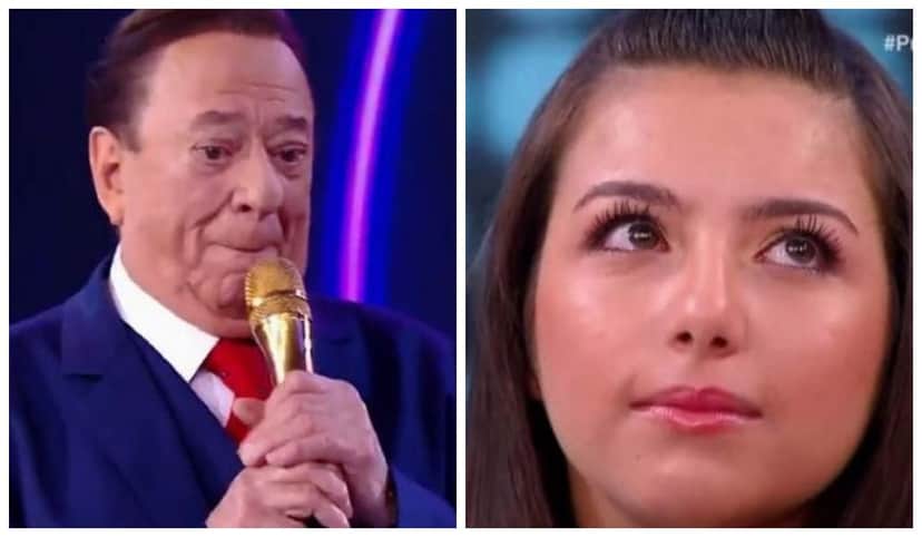 Raul Gil e sua ex-assistente, Yasmim Gabrielle (Foto: Reprodução)