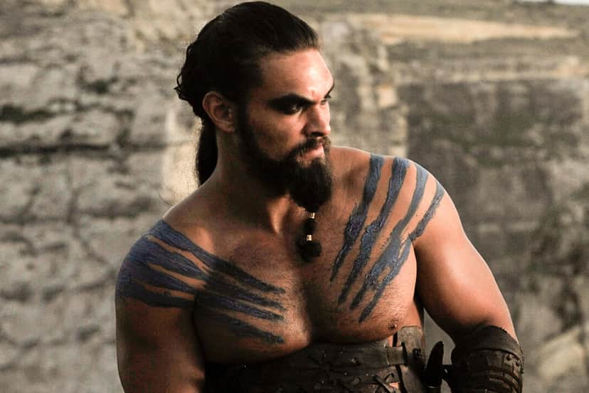 Jason Momoa ator de "Game of Thrones" (Foto: Reprodução) Jason Momoa ator de "Game of Thrones" (Foto: Reprodução)