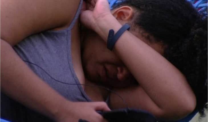 Rízia corre o sério risco de ser eliminada no paredão do BBB19 (Foto: TV Globo) Rízia corre o sério risco de ser eliminada no paredão do BBB19 (Foto: TV Globo)