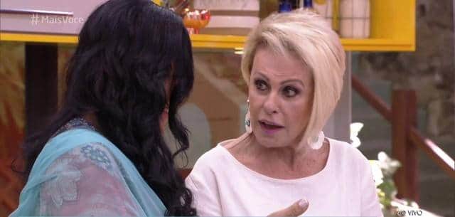 Ana Maria Braga deu o que falar no Mias Você (Foto: TV Globo) Ana Maria Braga deu o que falar no Mias Você (Foto: TV Globo)