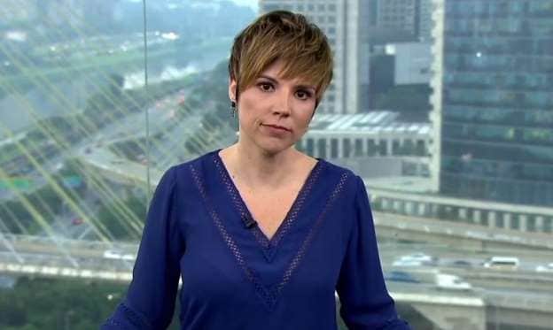 Glória Vanique comete gafe no Bom Dia São Paulo (Foto: Divulgação) Glória Vanique comete gafe no Bom Dia São Paulo (Foto: Divulgação)