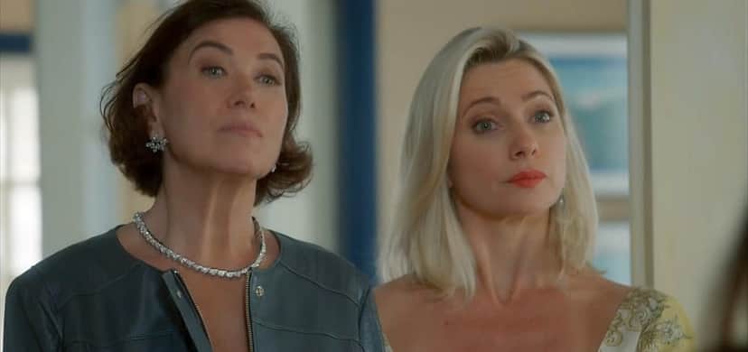 Lilia Cabral e Leticia Spiller em O Sétimo Guardião (Foto: Divulgação/TV Globo) Lilia Cabral e Leticia Spiller em O Sétimo Guardião (Foto: Divulgação/TV Globo)