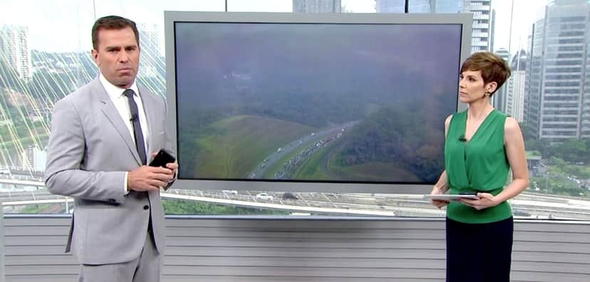 Rodrigo Bocardi e Gloria Vanique (Foto: Divulgação/TV Globo) Rodrigo Bocardi e Gloria Vanique (Foto: Divulgação/TV Globo)