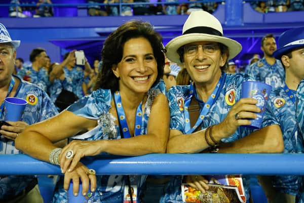 Vilã de Verão 90, Totia Meireles e o marido Jaime Rabacov Vilã de Verão 90, Totia Meireles e o marido Jaime Rabacov