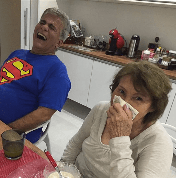Wagner Montes e Dona Tereza (Foto: Reprodução/ Instagram) Wagner Montes e Dona Tereza (Foto: Reprodução/ Instagram)