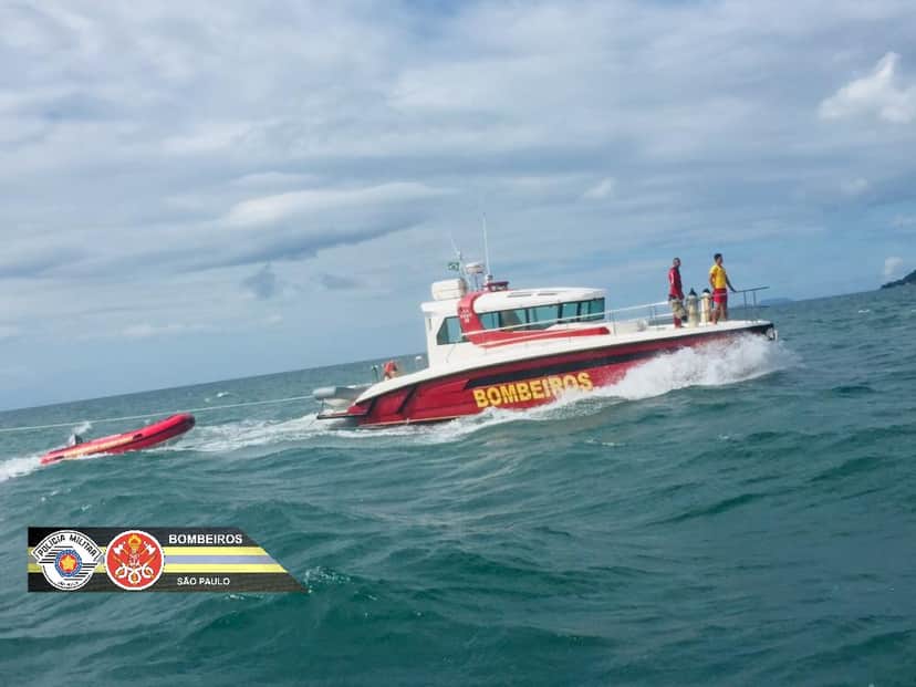 Buscas do Corpo de Bombeiros (Foto: Divulgação)... 