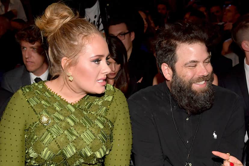 Adele e Simon (Foto: Reprodução)