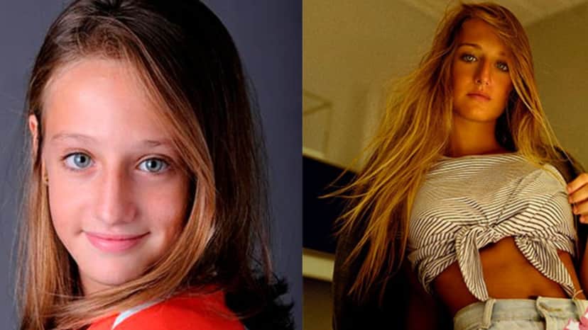 A atriz Bruna Griphao em seu antes e depois de Avenida Brasil (Foto: Reprodução/Montagem) A atriz Bruna Griphao em seu antes e depois de Avenida Brasil (Foto: Reprodução/Montagem)