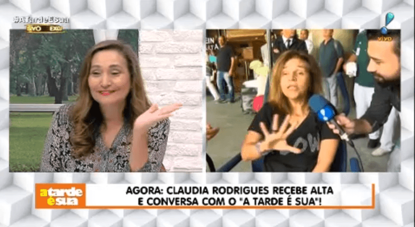 Claudia Rodrigues (Foto: Reprodução) Claudia Rodrigues (Foto: Reprodução)