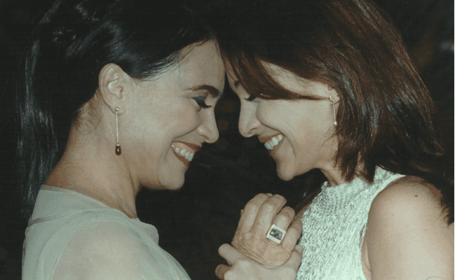 Regina Duarte (Helena) e Gabriela Duarte (Maria Eduarda) em Por Amor (Foto: Nelson Di Rago/Globo) Regina Duarte (Helena) e Gabriela Duarte (Maria Eduarda) em Por Amor (Foto: Nelson Di Rago/Globo)