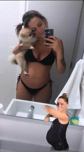 Carol Dantas resolveu mostrar sua barriga de grávida e surpreendeu seus seguidores (Foto: Reprodução/Instagram) Carol Dantas resolveu mostrar sua barriga de grávida e surpreendeu seus seguidores (Foto: Reprodução/Instagram)