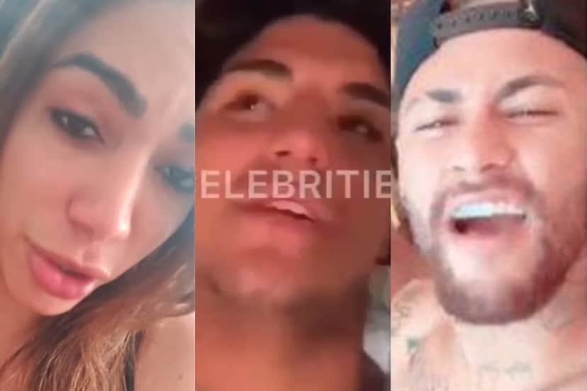 Anitta, Medina e Neymar (Foto: Reprodução) Anitta, Medina e Neymar (Foto: Reprodução)