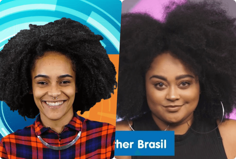 Gabi e Rizia estão no paredão do BBB19 da Globo (Foto montagem: TV Foco) Gabi e Rizia estão no paredão do BBB19 da Globo (Foto montagem: TV Foco)