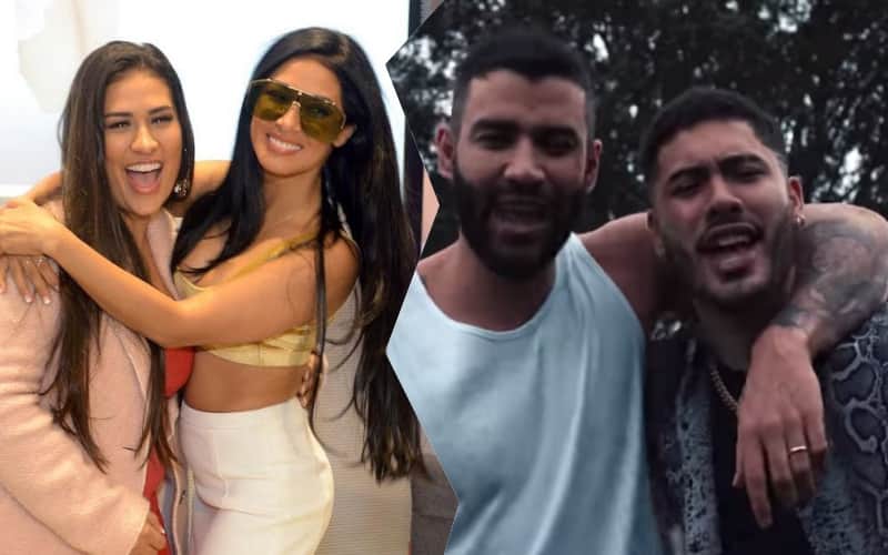 Kevinho se junta com Gusttavo Lima e Carlinhos Maia e ataca Simone e Simaria: "o embaixador" Foto: Reprodução Kevinho se junta com Gusttavo Lima e Carlinhos Maia e ataca Simone e Simaria: "o embaixador" Foto: Reprodução
