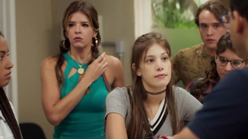 Anjinha e seus amigos na novela Malhação Toda Forma de Amar Anjinha e seus amigos na novela Malhação Toda Forma de Amar