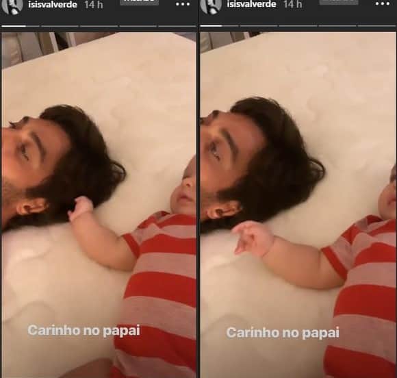 André Resende e Rael na rede social de Isis Valverde (Foto: Reprodução/ Instagram) André Resende e Rael na rede social de Isis Valverde (Foto: Reprodução/ Instagram)