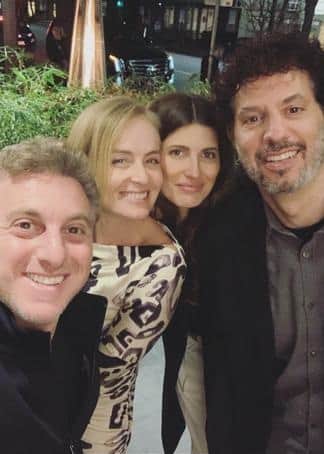 Luciano Huck, Angélica, Michelle Alves e Guy Oseary (Foto: Reprodução/ Instagram) Luciano Huck, Angélica, Michelle Alves e Guy Oseary (Foto: Reprodução/ Instagram)