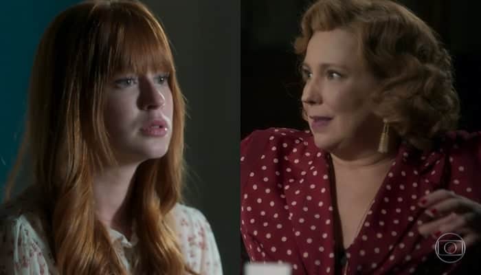 Luz e Ondina na novela das 21h, O Sétimo Guardião (Foto: Montagem) Luz e Ondina na novela das 21h, O Sétimo Guardião (Foto: Montagem)