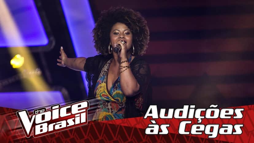 Cantora no The Voice, da Globo (Foto: Reprodução) Cantora no The Voice, da Globo (Foto: Reprodução)