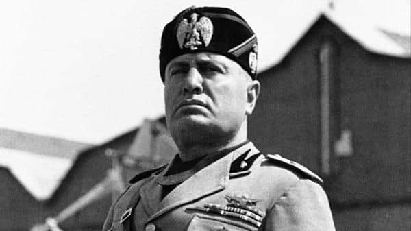 Ditador facista Mussolini (Foto Reprodução) Ditador facista Mussolini (Foto Reprodução)