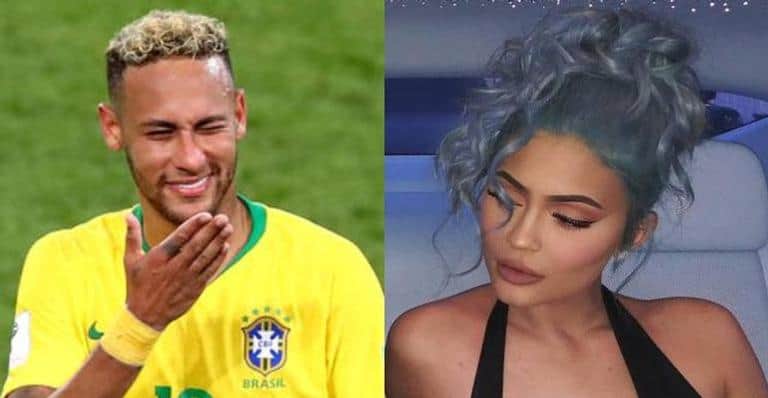 Neymar e Kylie Jenner (Foto: Divulgação) Neymar e Kylie Jenner (Foto: Divulgação)