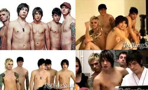 Di, Fi, Gee, Dani e Caco, integrantes do NX Zero, tiram a roupa para a edição brasileira da RollingStone (Foto: Reprodução) Di, Fi, Gee, Dani e Caco, integrantes do NX Zero, tiram a roupa para a edição brasileira da RollingStone (Foto: Reprodução)