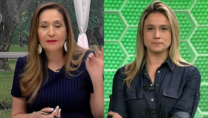 Sonia Abrão e Fernanda Gentil (Foto: Reprodução/RedeTV!/Globo/Montagem) Sonia Abrão e Fernanda Gentil (Foto: Reprodução/RedeTV!/Globo/Montagem)