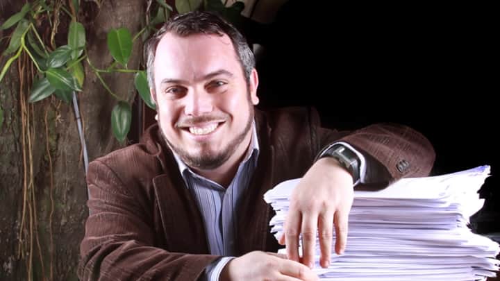 Maurício Gyboski é roteirista na Globo. (Foto: Divulgação) Maurício Gyboski é roteirista na Globo. (Foto: Divulgação)