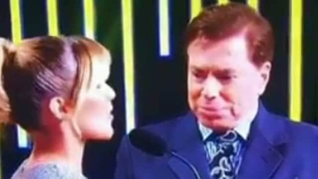 Isabella Santoni e Silvio Santos (Foto: Reprodução) Isabella Santoni e Silvio Santos (Foto: Reprodução)