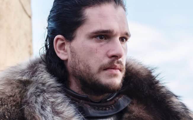 Kit Harington na série Game of Thrones (Foto: Reprodução) Kit Harington na série Game of Thrones (Foto: Reprodução)