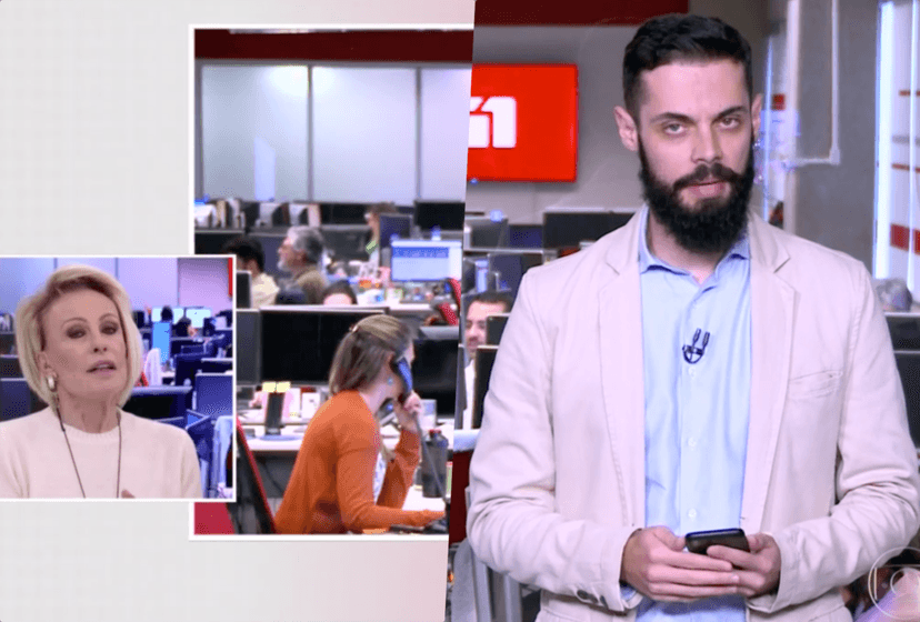 Ana Maria Braga brincou com Cauê Fabiano sobre a roupa dele no Mais Você de Ana Maria Braga da Globo Ana Maria Braga brincou com Cauê Fabiano sobre a roupa dele no Mais Você de Ana Maria Braga da Globo