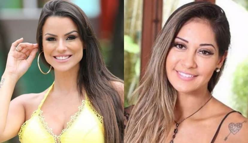 Carol Dias e Mayra Cardi estão se estranhando por conta de projeto (Foto: Montagem/TV Foco) Carol Dias e Mayra Cardi estão se estranhando por conta de projeto (Foto: Montagem/TV Foco)