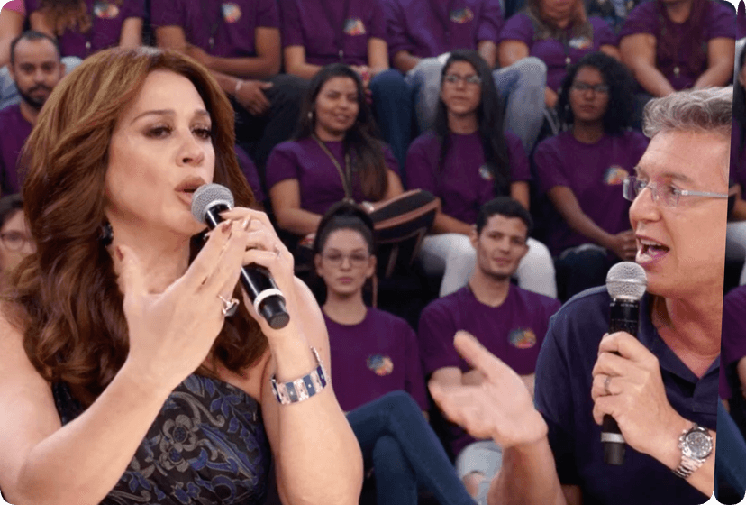 Claudia Raia e Boninho protagonizaram climão ao vivo no Show dos Famosos da Globo Claudia Raia e Boninho protagonizaram climão ao vivo no Show dos Famosos da Globo
